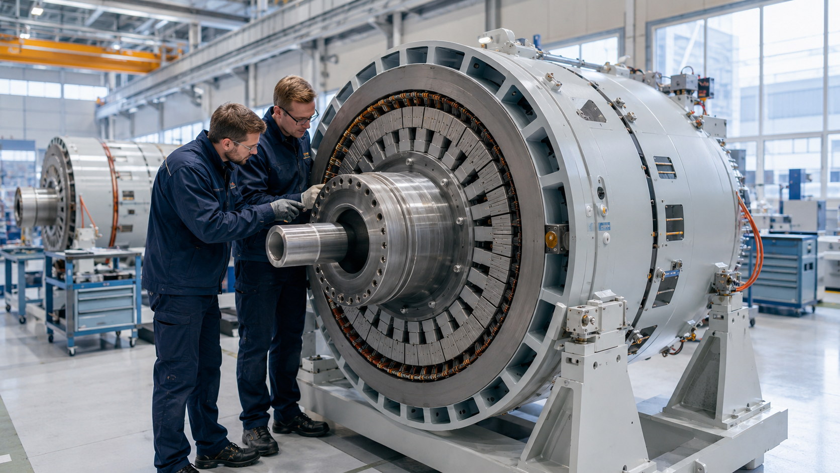 Entwicklung eines Windkraftgenerators